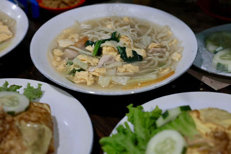 Prabowo dan Jokowi makan malam bersama di Bakmi Jowo Bu Citro