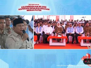 Usai Peluncuran, Prabowo Sapa Pengurus Kopdes Jatim hingga Papua via Vicon Usai Peluncuran, Prabowo Sapa Pengurus Kopdes Jatim hingga Papua via Vicon
