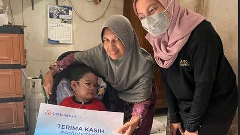 Berkat Sahabat Baik, Berat Badan Ubay Naik-Bisa Beli Alat Kesehatan