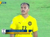 Viral Usia Pemain Timnas Malaysia U-23 Aysar Hadi Dipertanyakan