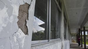 Baru Dibangun, Sekolah Rp2,6 M di Ciamis Sudah Terbengkalai