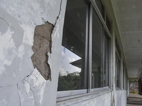 Baru Dibangun, Sekolah Rp2,6 M di Ciamis Sudah Terbengkalai