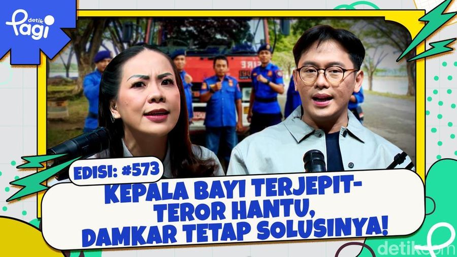 Kepala Bayi Terjepit-Teror Hantu, Damkar Tetap Solusinya!