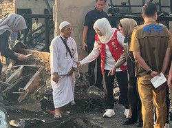 Feby Deru Minta Pengurusan Dokumen Korban Kebakaran di Palembang Dipermudah