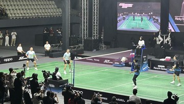 Fun Match OPPO: Kemenangan Candra/Taufik Disaksikan Tony Gunawan