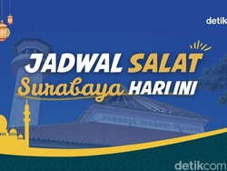 Jadwal Sholat Surabaya Hari Ini 23 Juli 2025, Lengkap Imsak hingga Isya