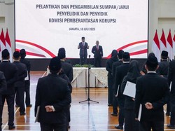 Ketua KPK Lantik 40 Penyidik-Penyelidik Baru, Minta Perkuat Penindakan