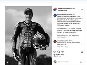 Pebalap Muda Meninggal Dunia, Rider MotoGP Berduka Pebalap Muda Meninggal Dunia, Rider MotoGP Berduka