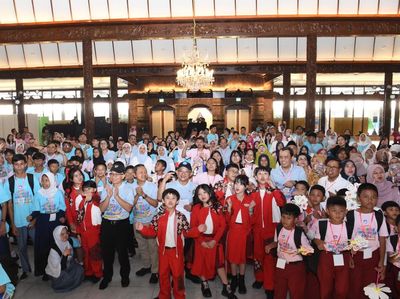 Meriahnya Peringatan Hari Anak Nasional 2025 di Festival Anak Indonesia Hebat