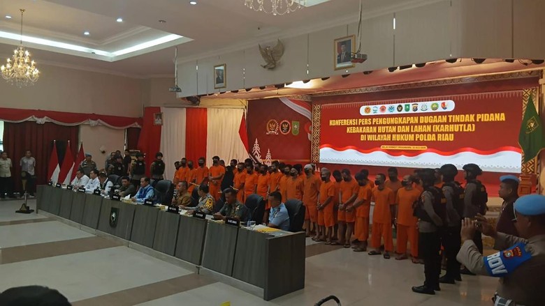 Polda Riau Tangkap 29 Tersangka Penyebab 213 Hektare Lahan Terbakar