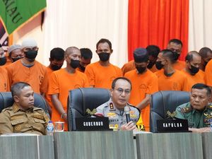 Polda Tetapkan 31 Tersangka Terkait Karhutla di Riau