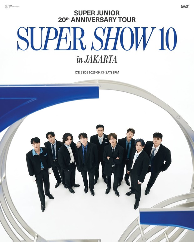 Poster konser Super Junior 'Super Show 10'