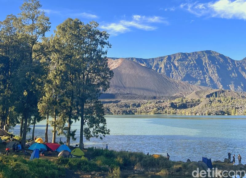 Suasana di Gunung Rinjani.