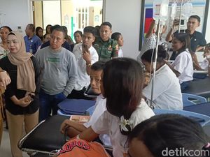 66 Siswa SMPN 8 Kupang Dirawat Usai Makan MBG, BPOM Periksa Sampel Makanan 66 Siswa SMPN 8 Kupang Dirawat Usai Makan MBG, BPOM Periksa Sampel Makanan