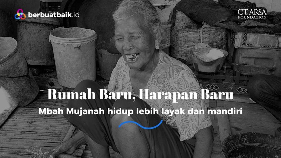 Renovasi Rumah, Mbah Mujanah Tak Lagi Sengsara