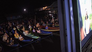 Bioskop Terapung Hadir di 3 Danau Kalimantan Timur