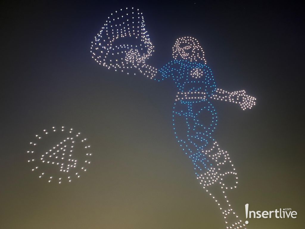 Drone Show The Fantastic Four: First Steps
