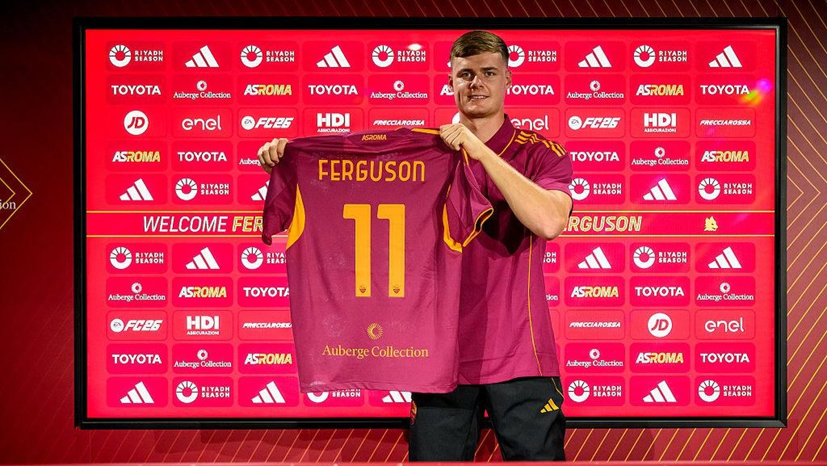 AS Roma pinjam Evan Ferguson dari Brighton & Hove Albion (AS Roma via Getty Images/Fabio Rossi)