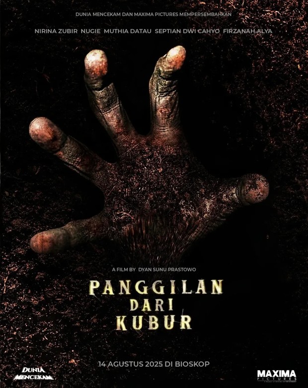 Film bioskop Indonesia terbaru, Panggilan dari Kubur (2025)/Foto: Instagram @duniamencekam