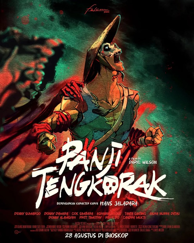 Film bioskop Indonesia terbaru, Panji Tengkorak (2025)/Foto: Instagram @falconpictures_