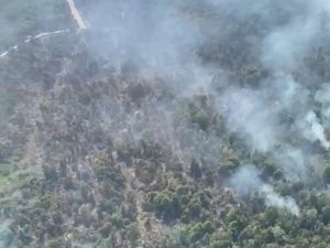 Situasi Terkini Karhutla Riau, Polda-BPBD Fokus Padamkan Hotspot di Meranti Situasi Terkini Karhutla Riau, Polda-BPBD Fokus Padamkan Hotspot di Meranti
