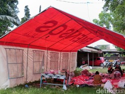 Dinsos Bangun Dapur Umum-Tenda Pengungsian untuk Korban Kebakaran di 1 Ulu
