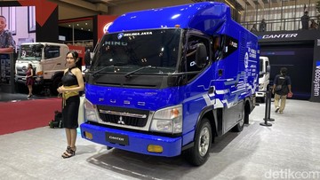 Mitsubishi Fuso Bawa Truk Powerbank, Begini Wujudnya
