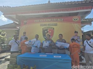 Polisi Ringkus Pencuri Bercelurit di Gianyar Polisi Ringkus Pencuri Bercelurit di Gianyar