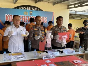 Polres Bangka Barat Ringkus 18 Tersangka Narkotika Polres Bangka Barat Ringkus 18 Tersangka Narkotika