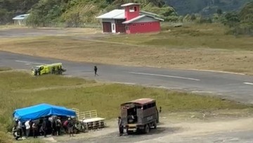 Bosnya Tewas Ditembak, KKB Balas Serang Bandara Bilorai Intan Jaya Papua