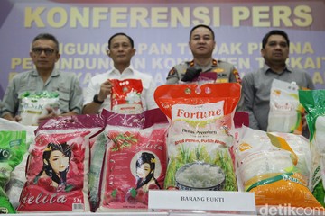 Bareskrim Polri Menggulung Sindikat Beras Oplosan