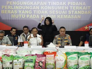 Sita 201 Ton Beras Oplos, Bareskrim Minta Sisanya Produsen Kemas Ulang Sita 201 Ton Beras Oplos, Bareskrim Minta Sisanya Produsen Kemas Ulang