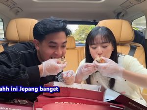 Kompaknya Jerome Polin dan Haruka Saat Mukbang Sushi hingga Pizza Kompaknya Jerome Polin dan Haruka Saat Mukbang Sushi hingga Pizza