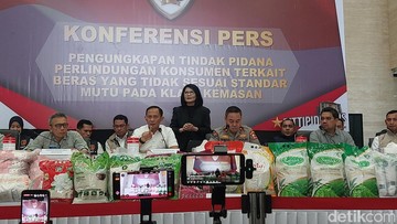 Dalam Penyelidikan Kasus Beras Oplosan, Bareskrim Menggeledah Gudang di 3 Kota