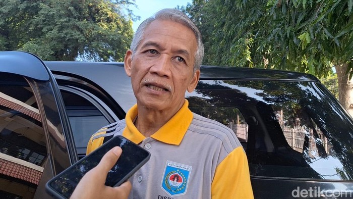 Kadispora Kota Mataram Soehartono Toemiran di saat diwawancarai di Mataram, Kamis (24/7/2025).