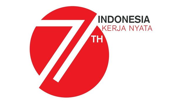 Logo HUT ke-71 RI
