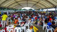 Potret Warga Mengungsi Akibat Konflik Perbatasan Thailand-Kamboja
