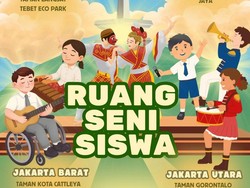 Ruang Seni Siswa Digelar di 8 Taman Kota, Libatkan 1.100 Pelajar Se-Jakarta