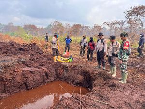 Hari Ketujuh Pendinginan Karhutla di Meranti, 10 Embung Dibangun Hari Ketujuh Pendinginan Karhutla di Meranti, 10 Embung Dibangun