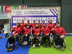 Atlet-atlet Para Tenis Meja RI Rebut Emas di Kejuaraan Dunia 2025