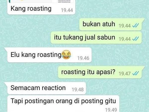 Chat Kocak Salah Paham Bahasa Inggris, Aduh Kacau!