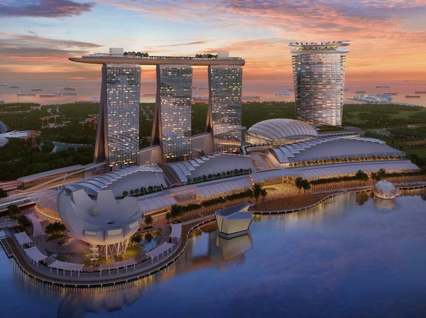 Menara Keempat Marina Bay Sands Dibangun, Biaya Capai Rp 130 T