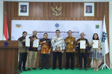 Kemnaker Gandeng 107 Perusahaan PJK3 Tandatangani Pakta Integritas