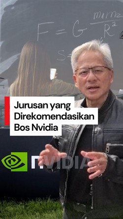 Video: Bukan IT, Ini Jurusan yang Disarankan Bos Nvidia Jika Kuliah