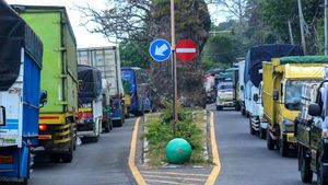 Pelabuhan Ketapang Lumpuh, Truk Barang Antre 30 Km