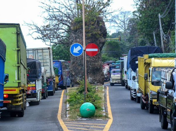Pelabuhan Ketapang Lumpuh, Truk Barang Antre 30 Km