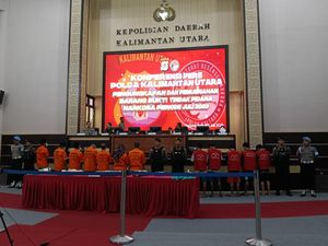 Polda Kaltara Sisir Jaringan Narkoba Perbatasan, Sita 21 Kg Sabu Selama Juli