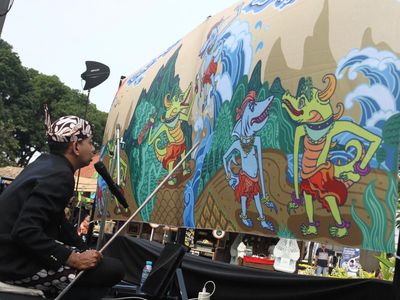 Wayang Beber yang Langka Dihidupkan Lagi Lewat Festival Tong-tong Market