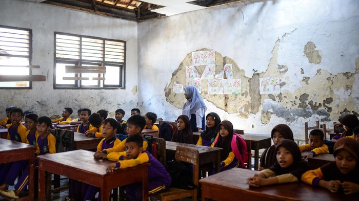 Miris, Begini Kondisi Sekolah Tempat Anak-Anak Lebak Menuntut Ilmu