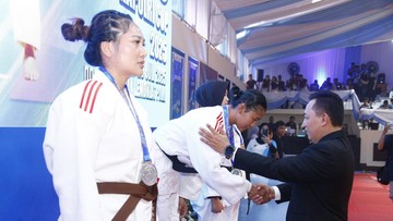 Atlet Judo Ucap Terima Kasih ke Kapolri Usai Raih Medali Kejuaraan Kapolri Cup